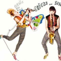 Chicks On Speed <br> Cutting the Edge (2LP)