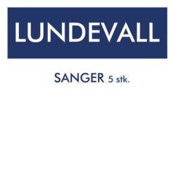 Lundevall <br> Sanger 5 stk. (12")